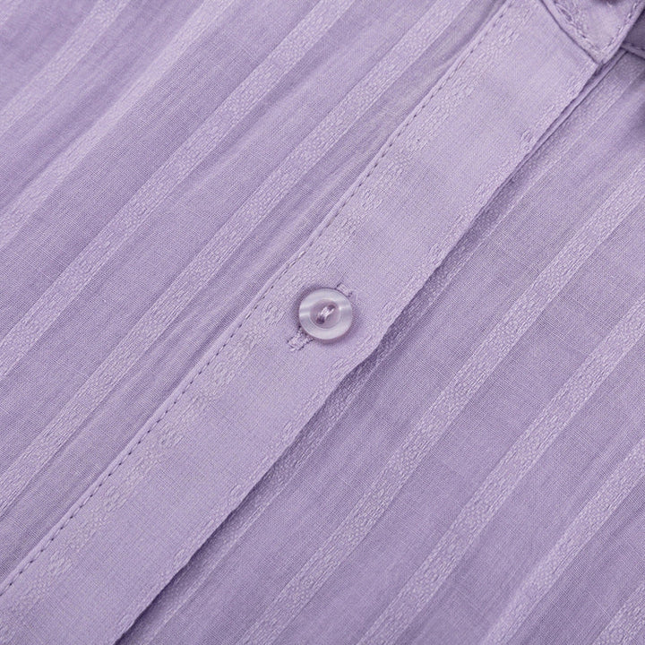 Viola - Ensemble Met Knopshirt en Luchtige Shorts