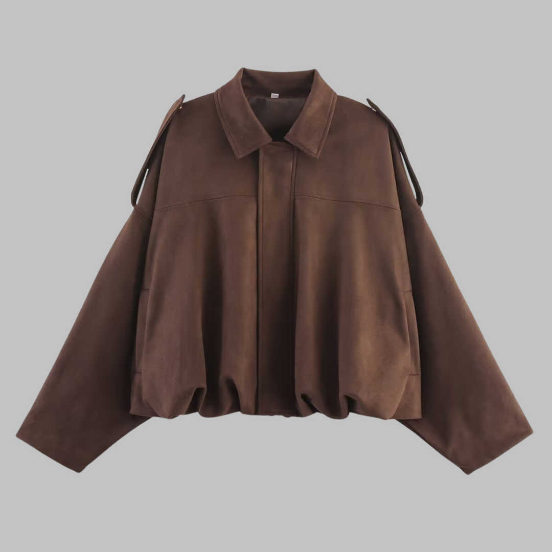 Claire | Comfy Loose Fit Military Jacket