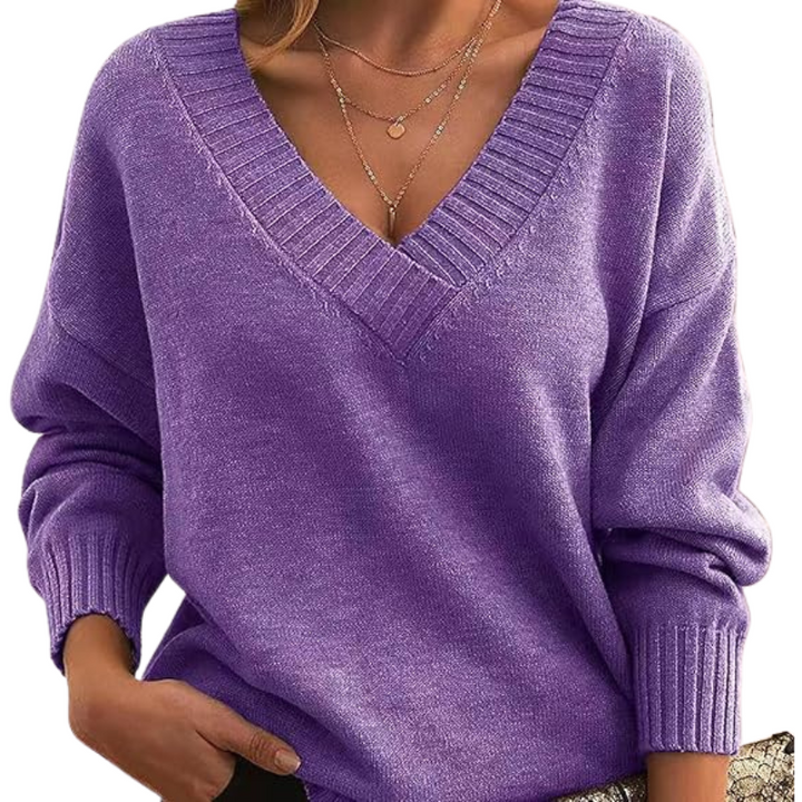 Riley | Lightweight V-Neck Sweater