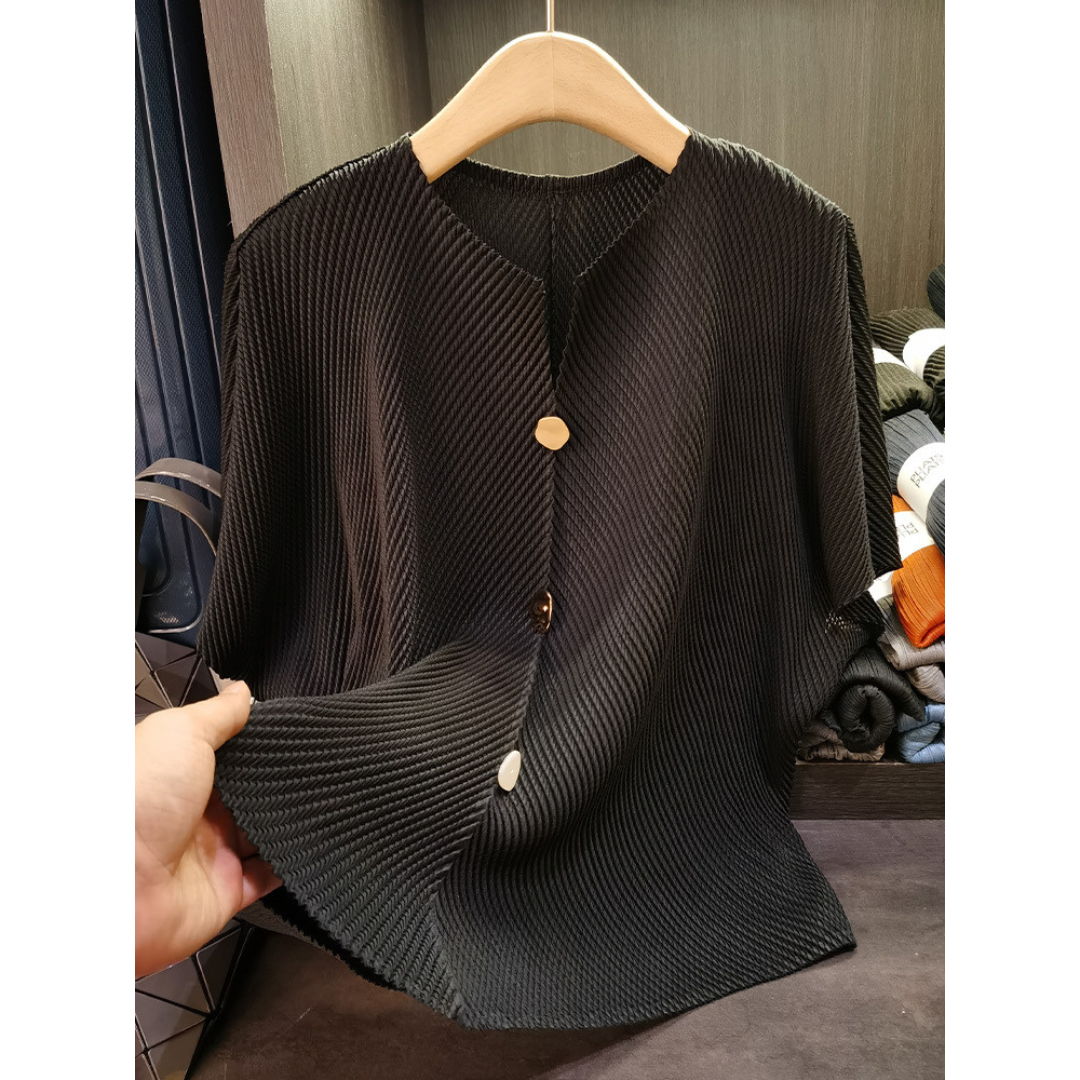 Sienna | Lightweight Round Neck Cardigan Top