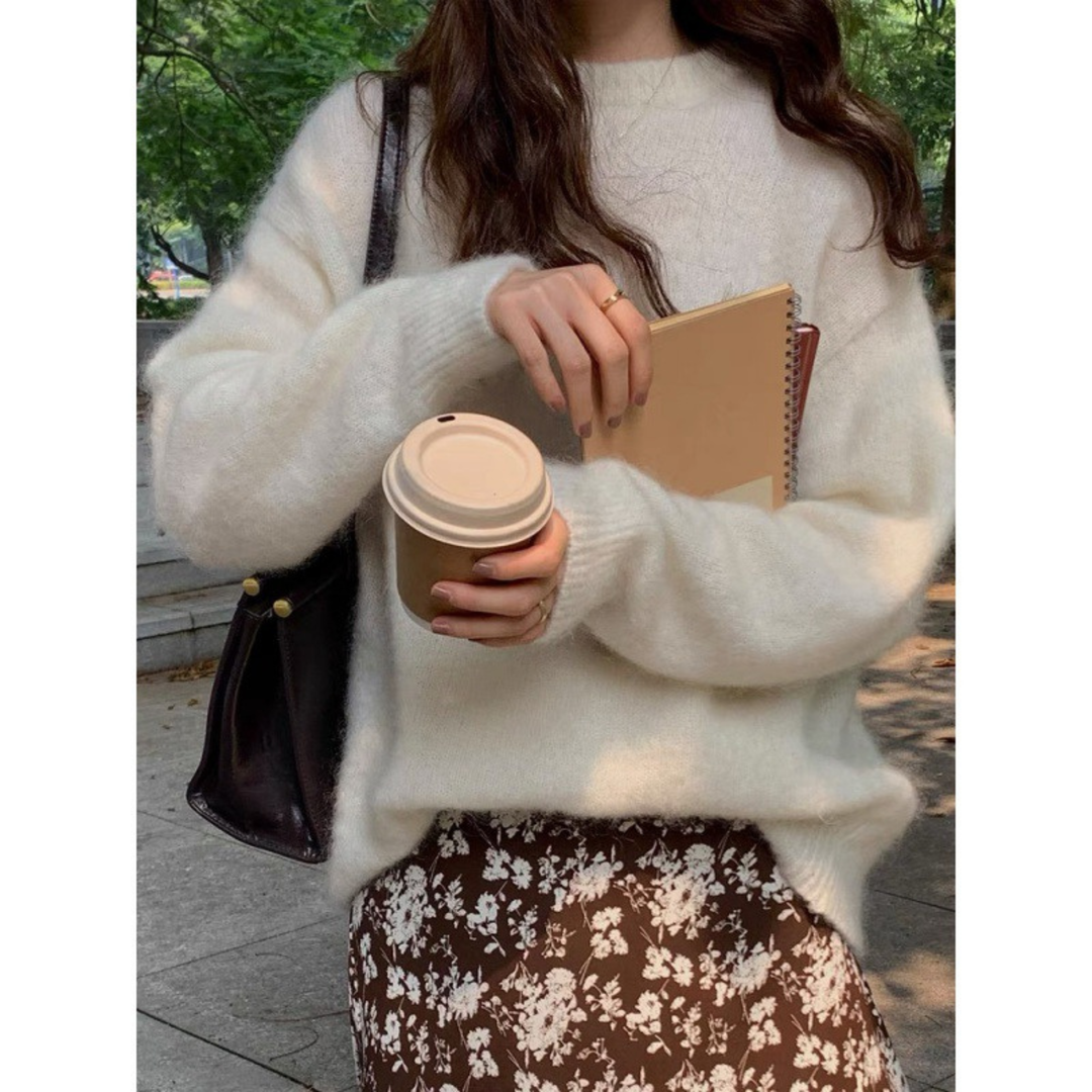 Sally | Comfy Long Sleeve Round Neck Sweater