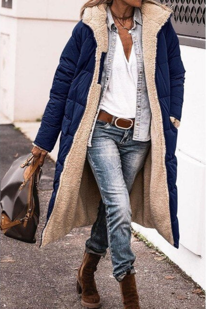Whitney | Elegant Reversible Coat