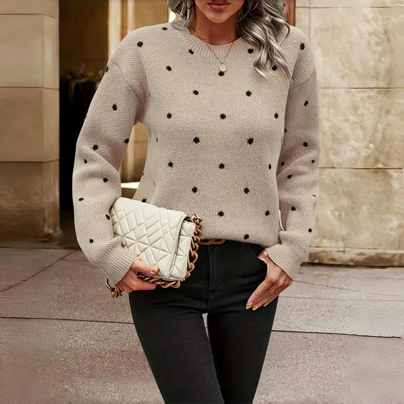 Daisy | Polka Dot Sweater