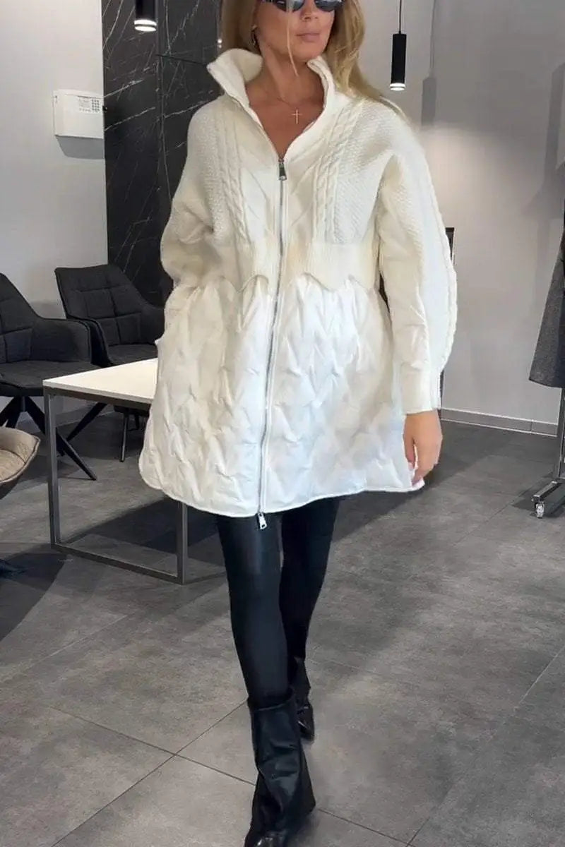 Ruby | Quilted Hybrid Jacket