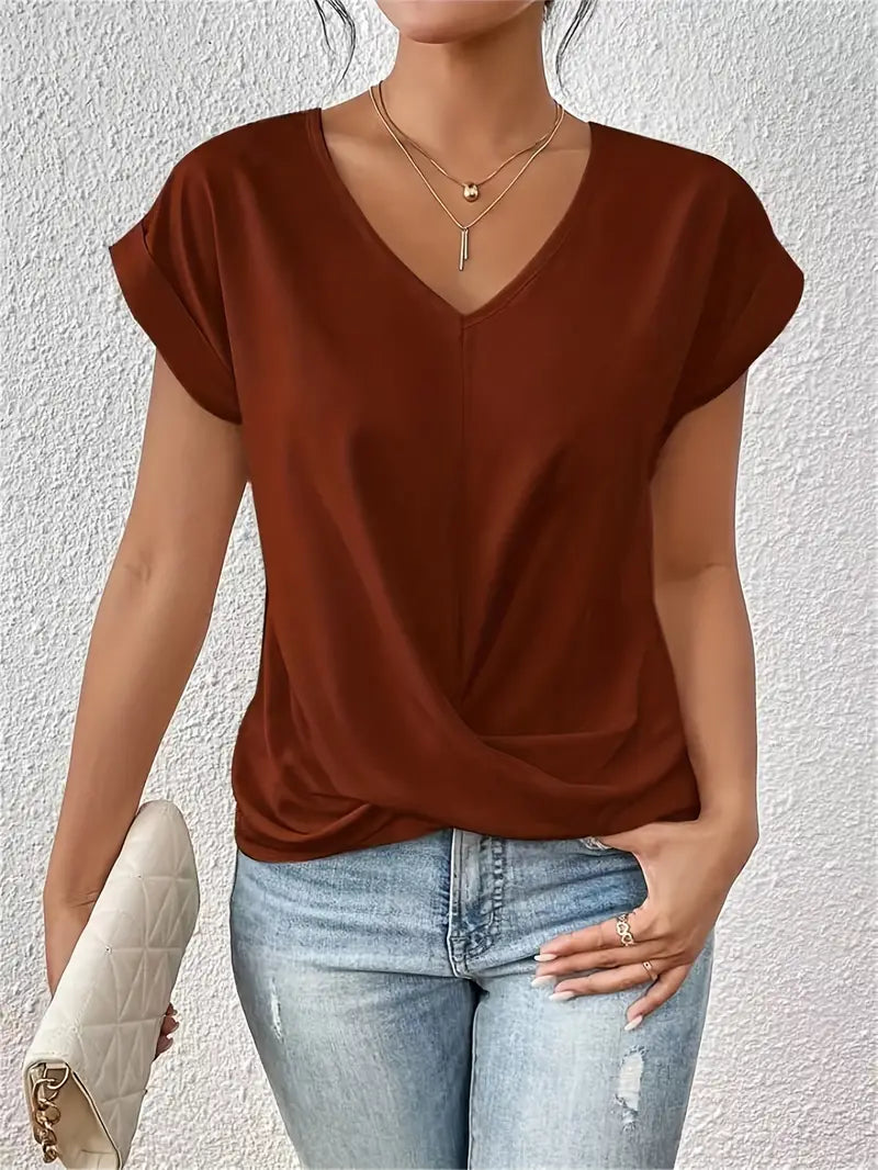 Gemma | The Stylish V-Neck Top