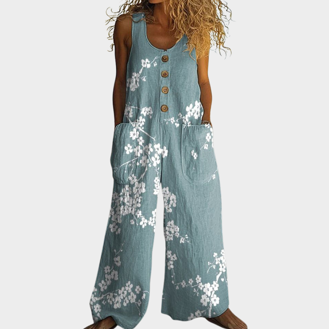 Constanze | Flowy printed jumpsuit