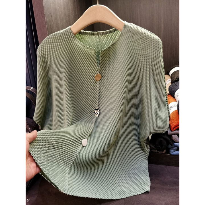 Sienna | Lightweight Round Neck Cardigan Top