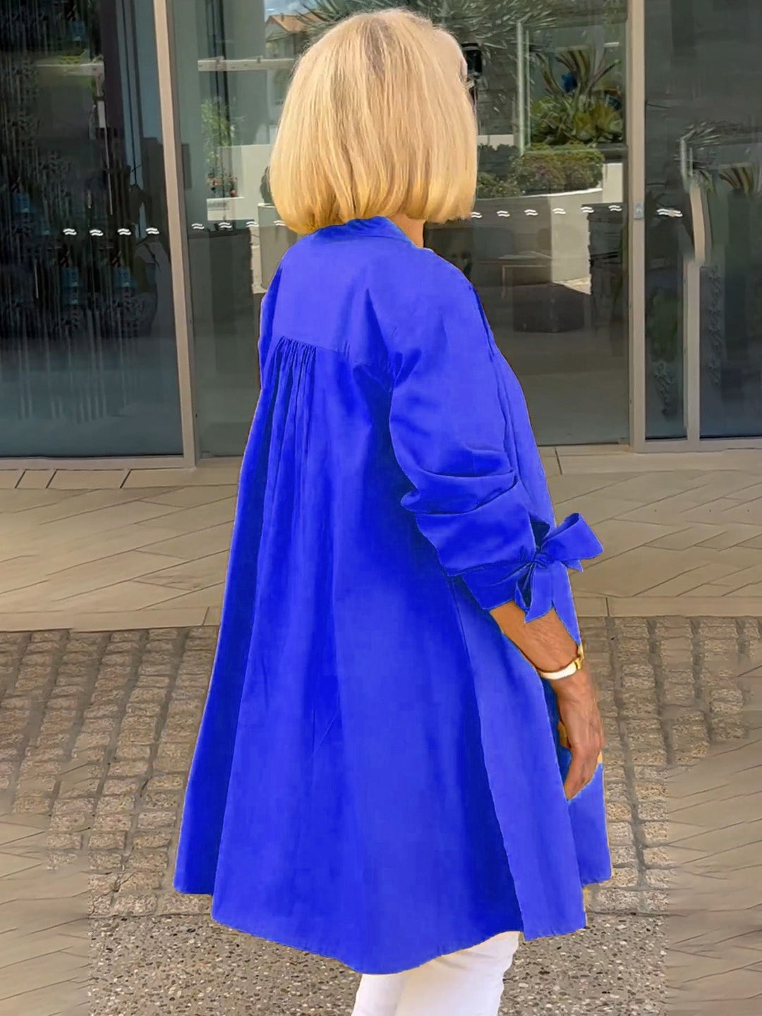 Zoe | Classy Long Shirt Jacket