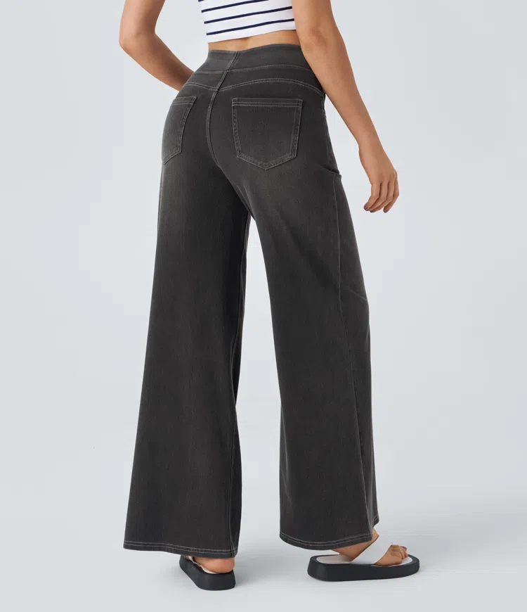 Harper | Relaxed Fit Wide-Leg Jeans