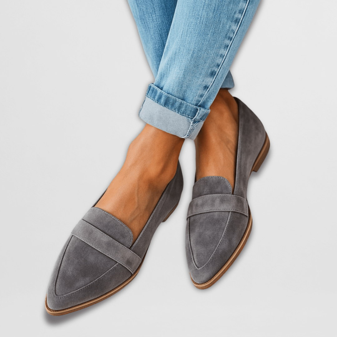 Eva Josefine | Soft orthopedic suede slippers