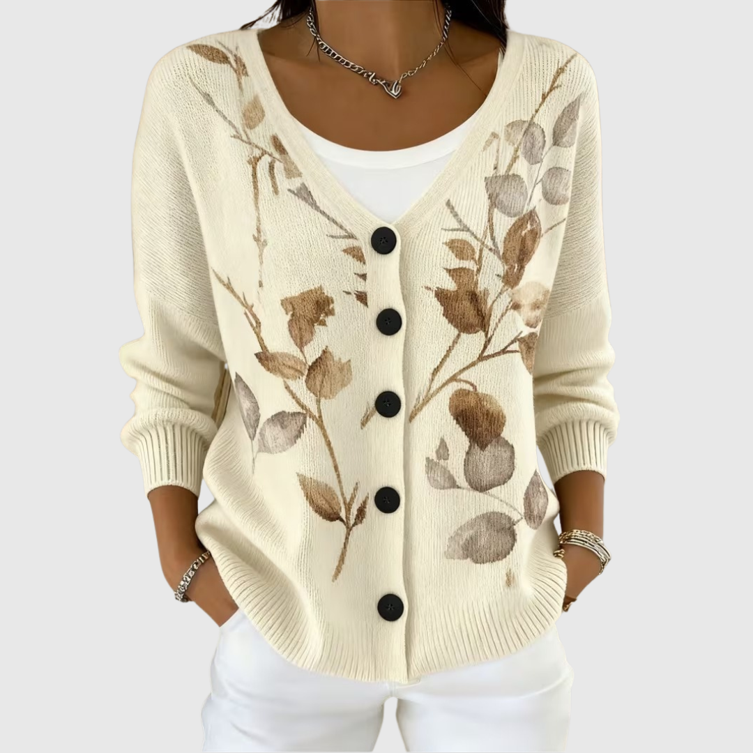 Comfortabele Gebreide Cardigan met Knopen