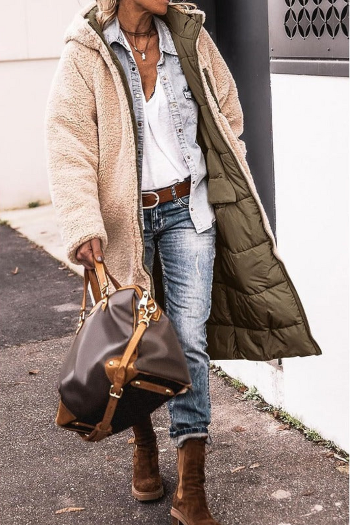 Whitney | Elegant Reversible Coat