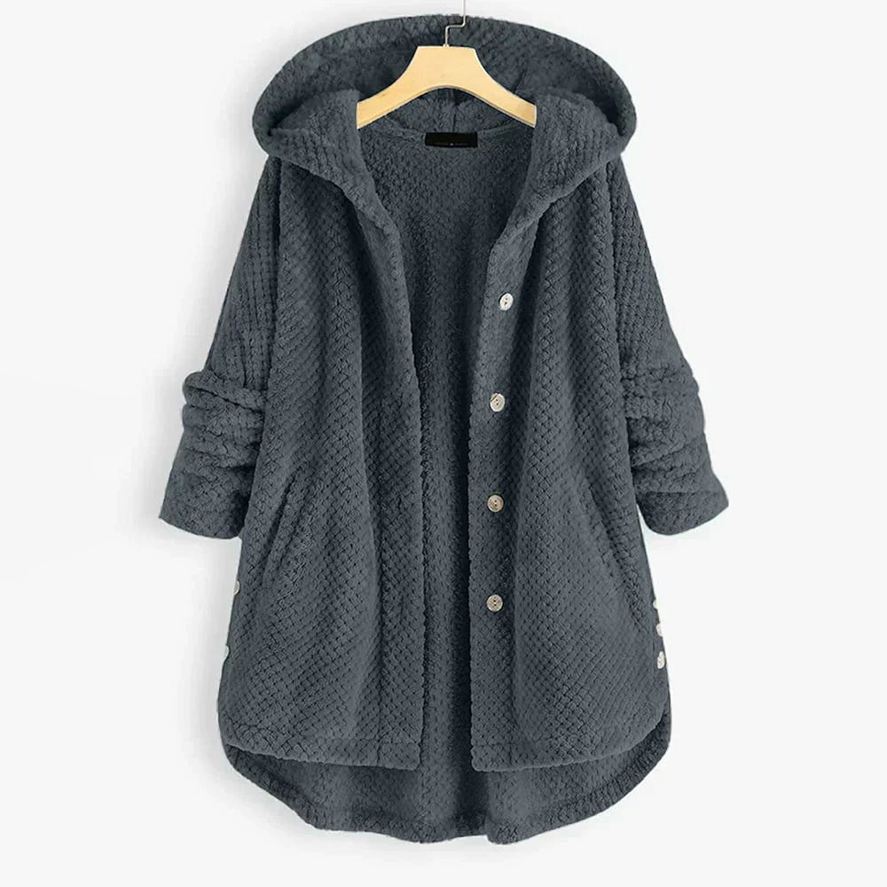 Phoebe | Cosy Hooded Coat