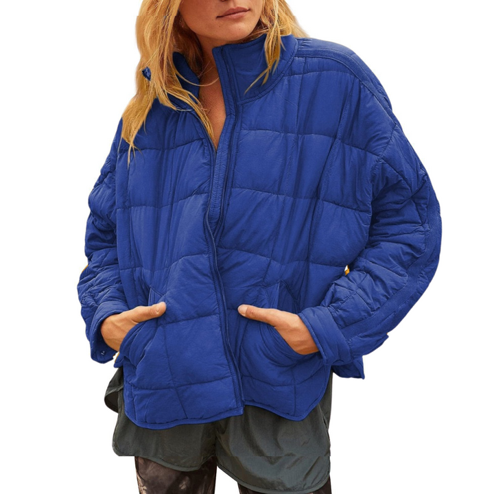 Amelia | Lightweight Compact Zip Puffer Jacket