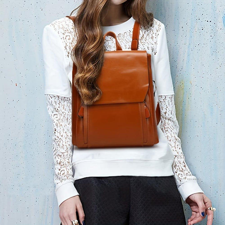Georgia | Padded vintage backpack