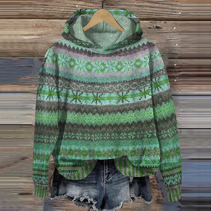 Gaby | Retro Etnische Sweatshirt