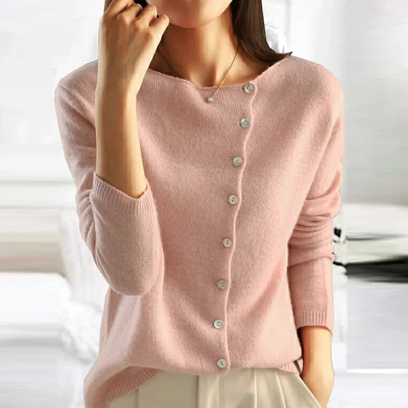 Willow | Luxe Buttoned Sweater