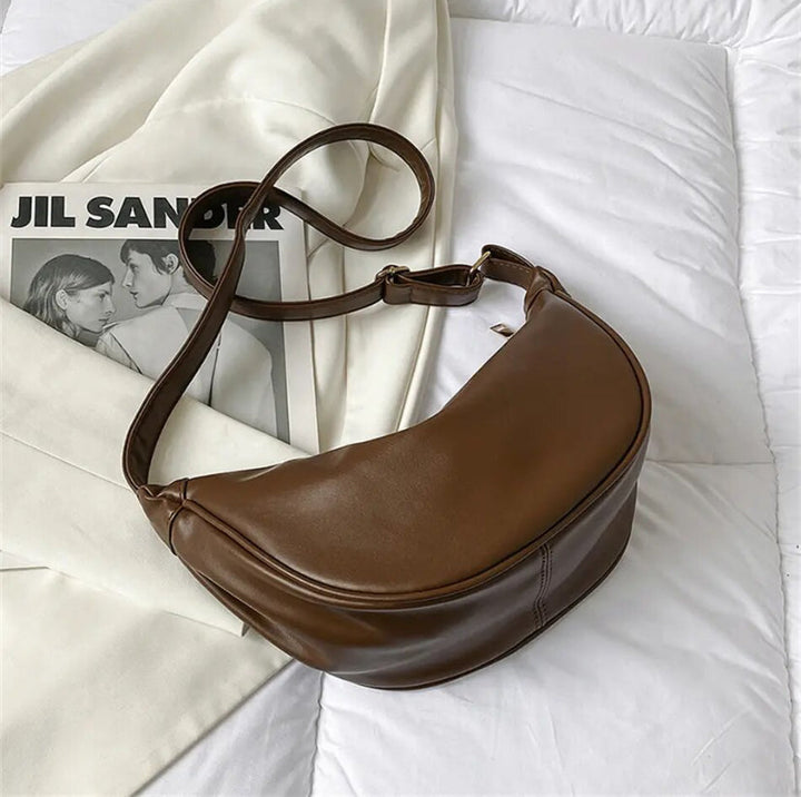 Rose | Pastel colored leather bag
