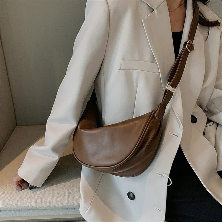 Rose | Pastel colored leather bag
