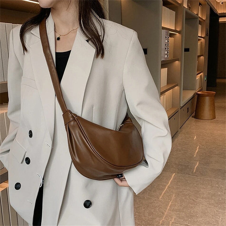 Rose | Pastel colored leather bag