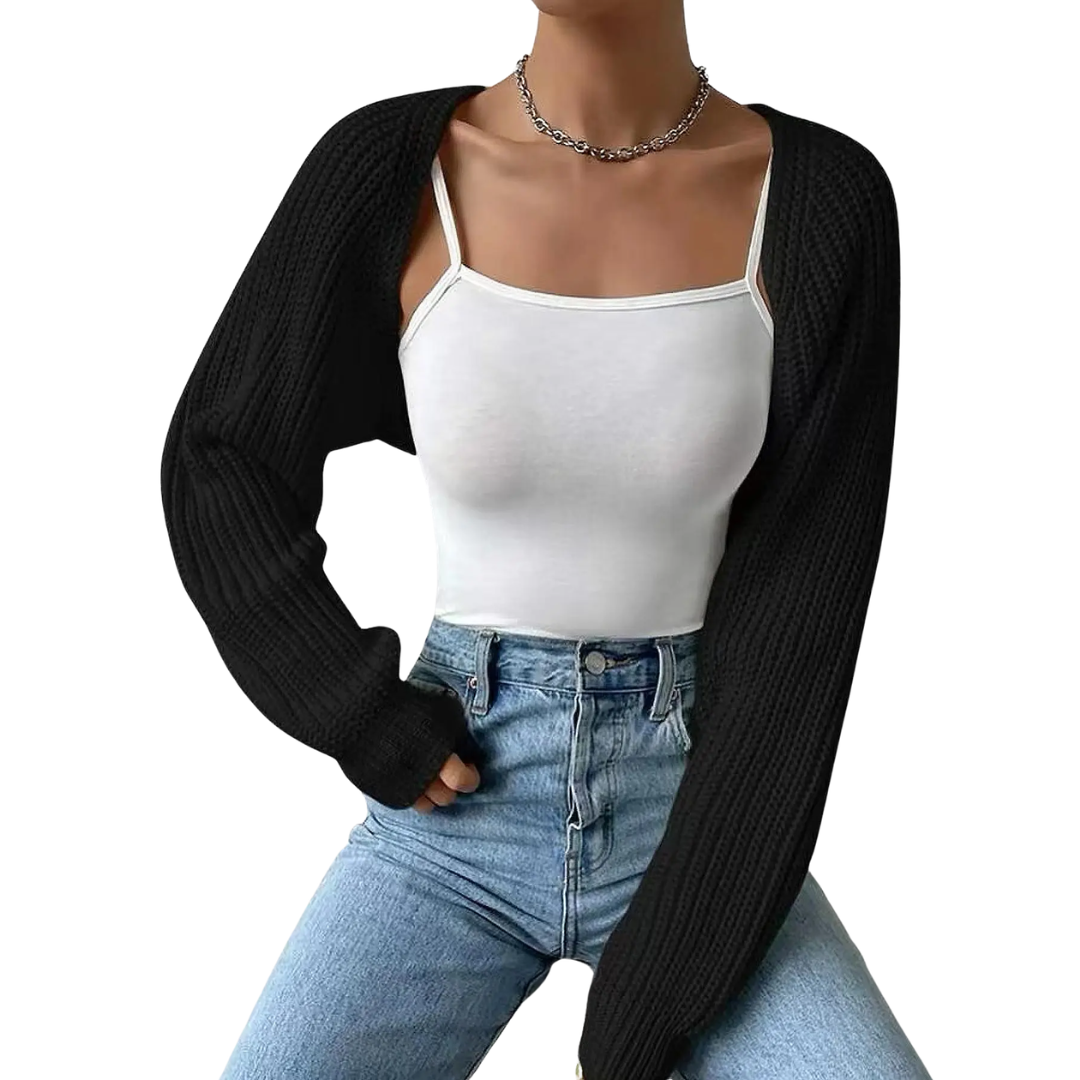 Taylor | Relaxed Raglan Crop Cardigan