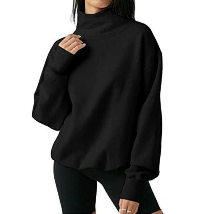 Layla | Cosy Oversized Turtleneck Sweatshirt