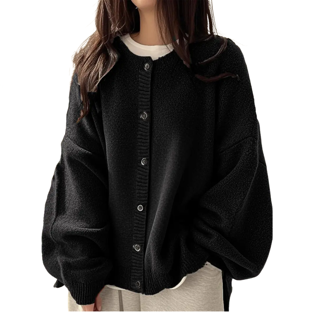 Erin | Classic Button-Front Knit Cardigan