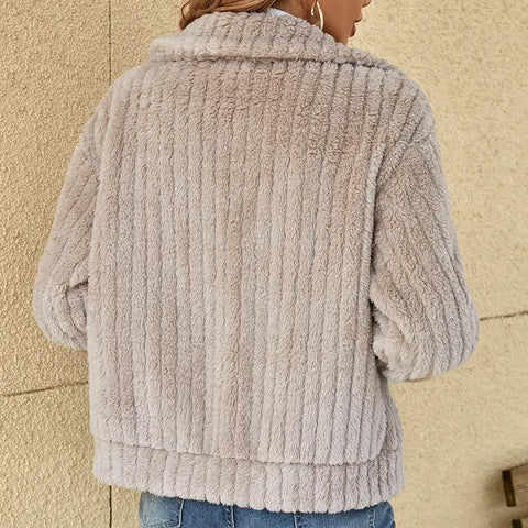 Evie | Stylish Sherpa Jacket