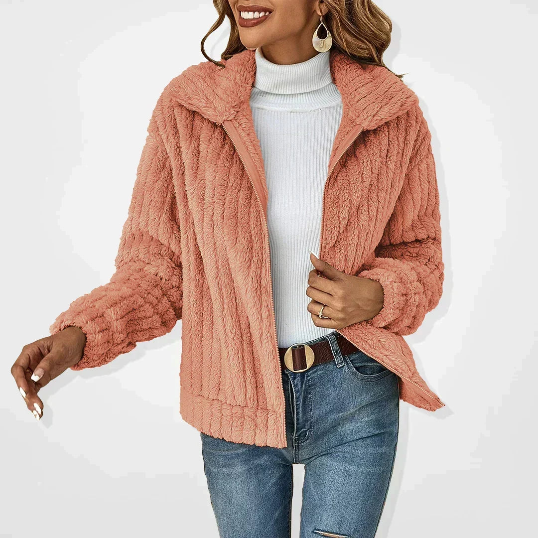 Evie | Stylish Sherpa Jacket