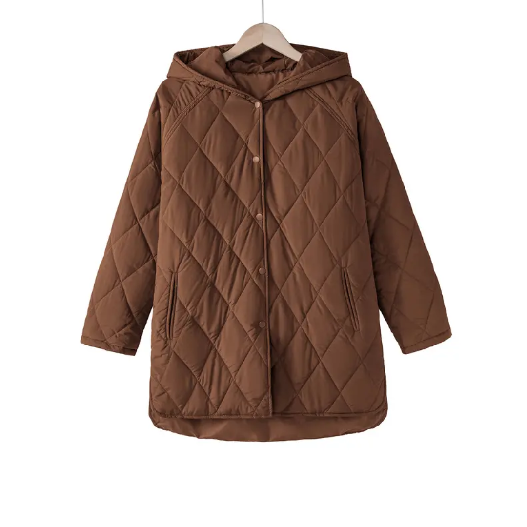 Matilda | Cosy Diamond Quilted Puffer Jacket