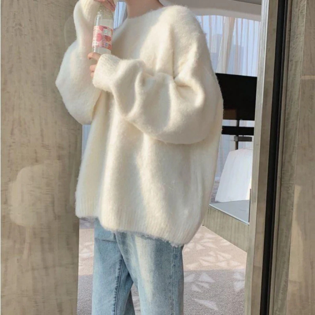 Wendy | Classic Drop Shoulder Long Sleeve Sweater