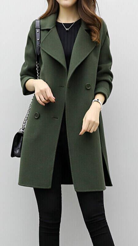 Claire | Long Trench Coat