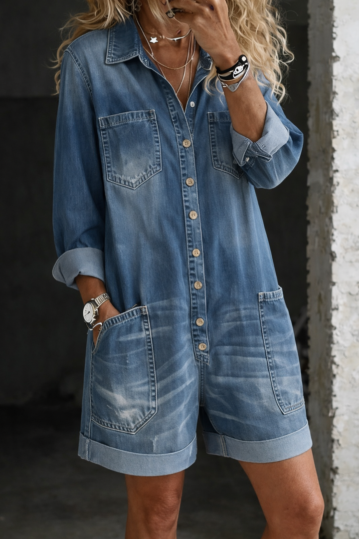 Grace - Casual Jumpsuit Shorts