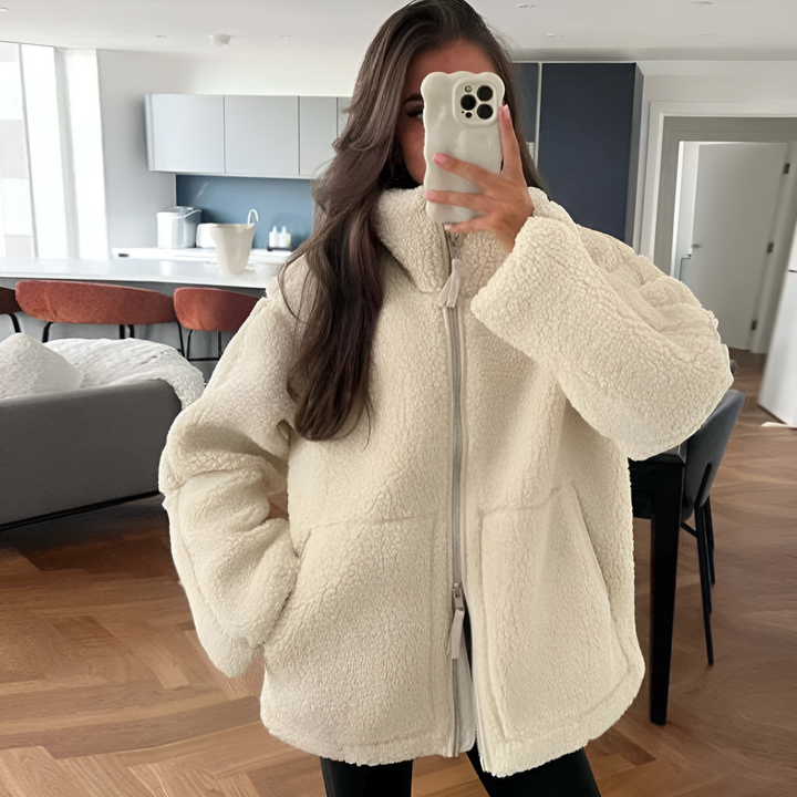 Lucy | Soft Teddy Jacket