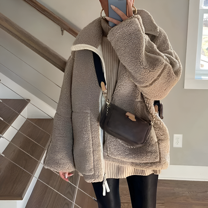 Lucy | Soft Teddy Jacket
