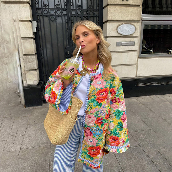 Ella | Trendy Printed Jacket
