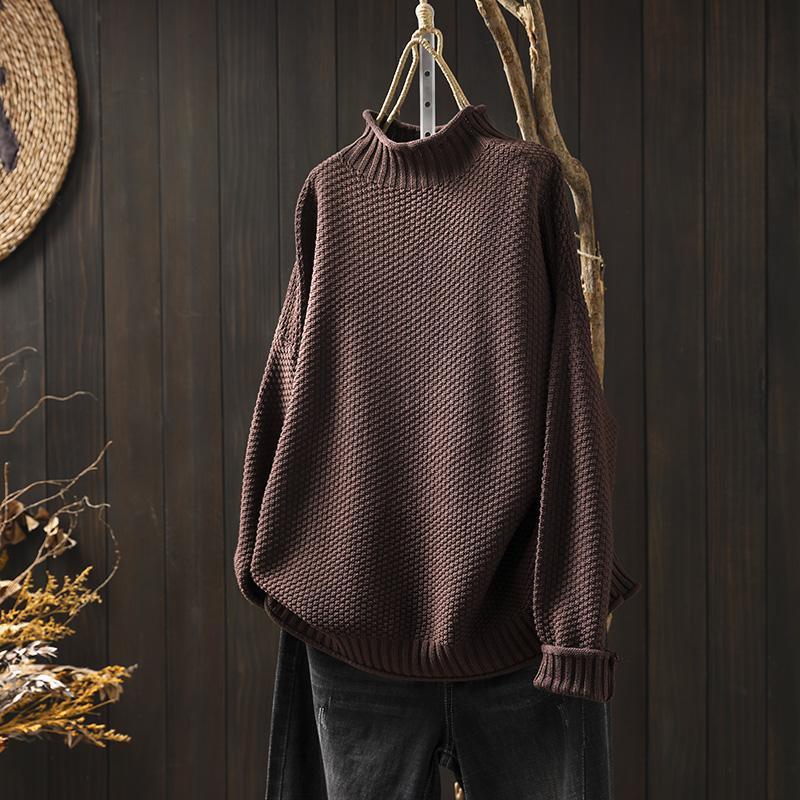 Alana | Relaxed Fit Waffle Sweater