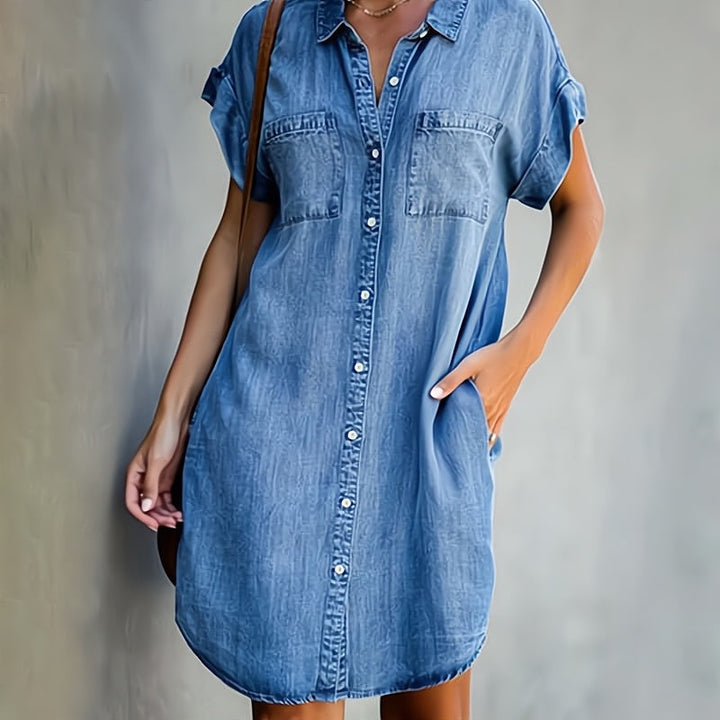 Ruby - Button-Up Shirt Dress