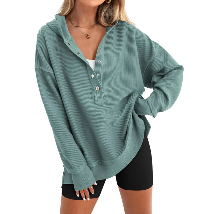 Tahlia | Cosy Oversized Raglan Hoodie Sweatshirt
