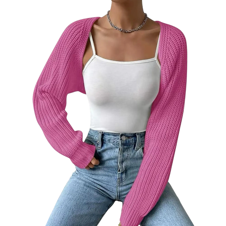 Taylor | Relaxed Raglan Crop Cardigan
