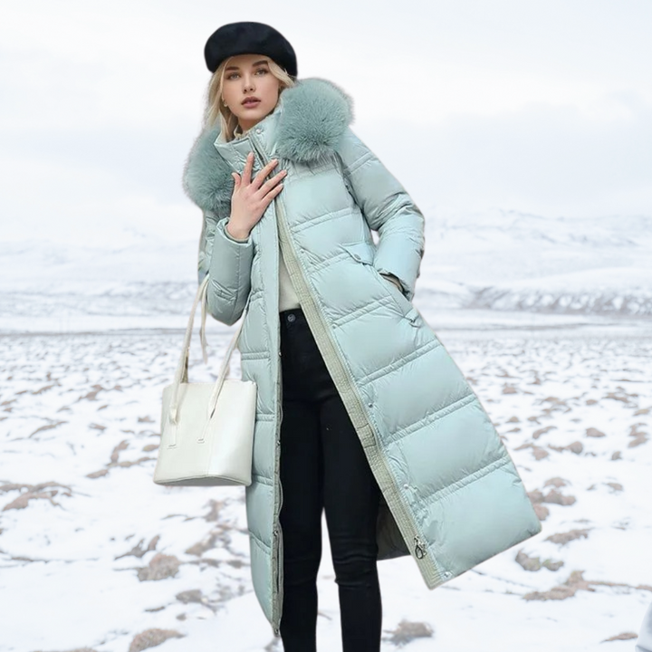 Kylie | Designer Winter Parka with Fur Hood