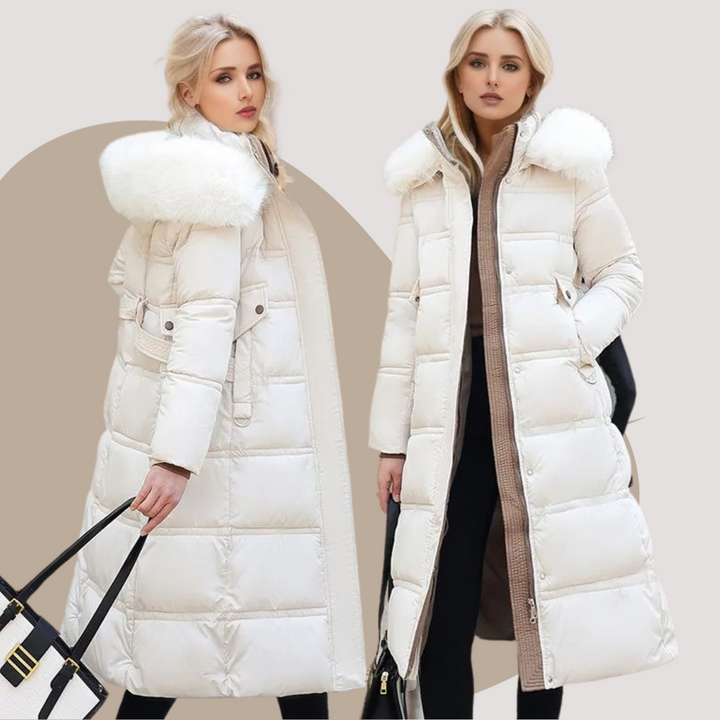 Kylie | Designer Winter Parka with Fur Hood