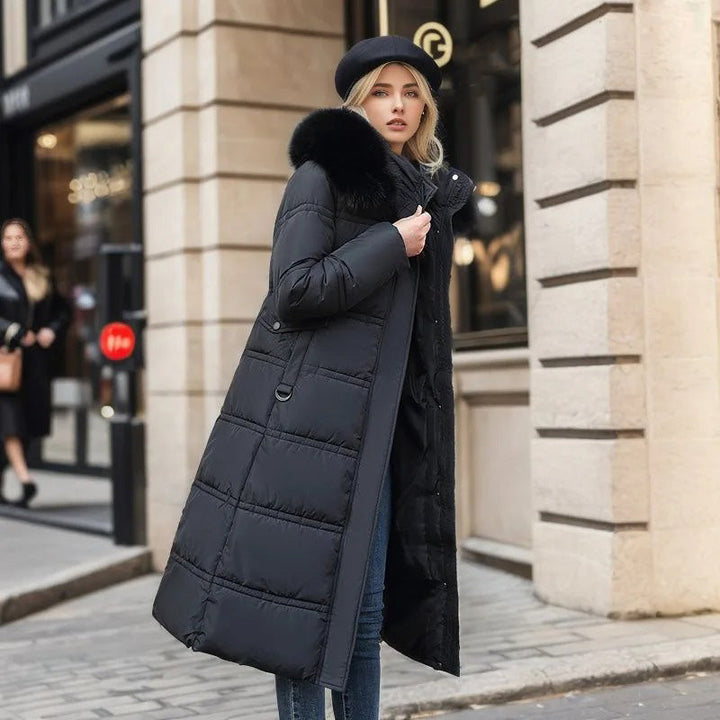 Kylie | Designer Winter Parka with Fur Hood