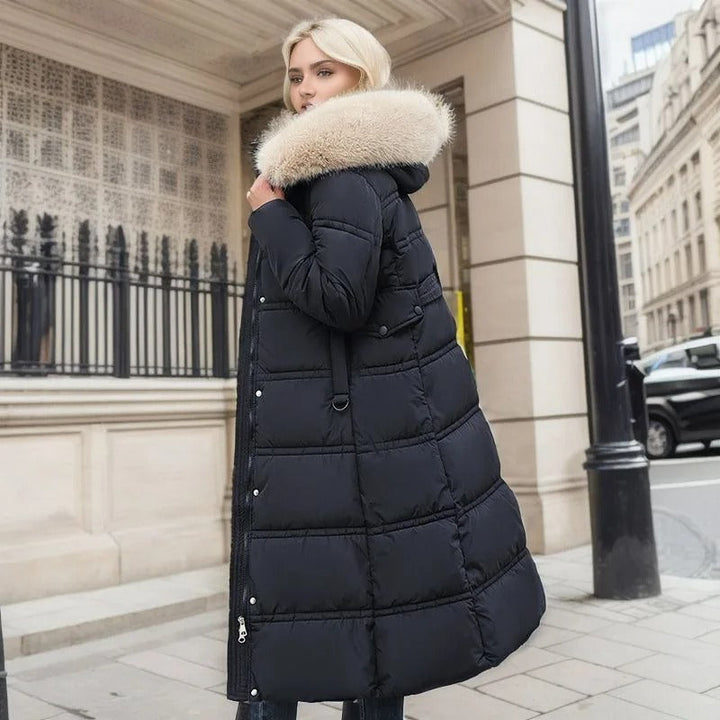 Kylie | Designer Winter Parka with Fur Hood