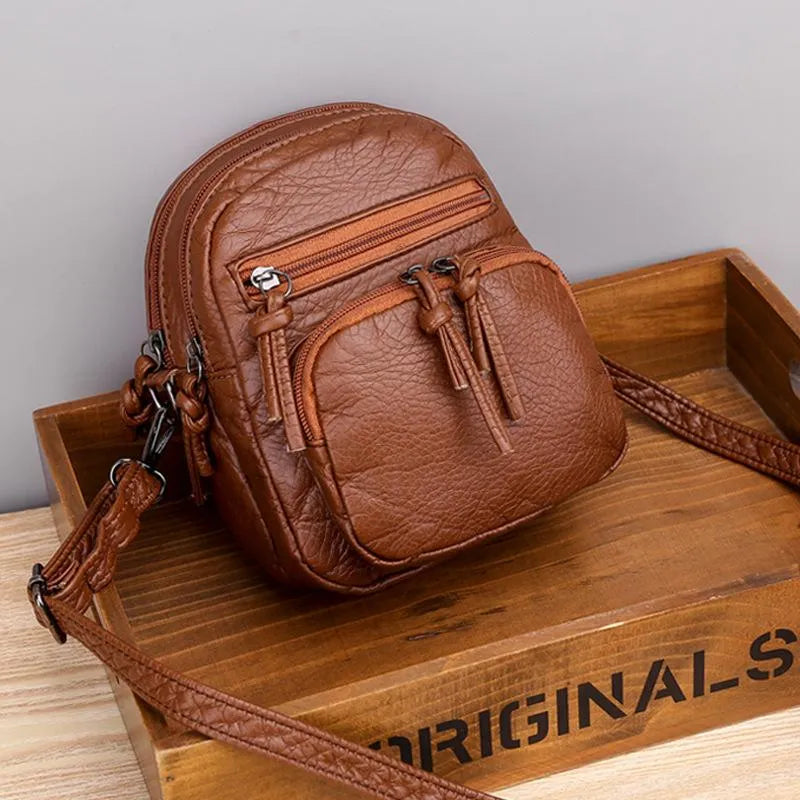 Rose | Simple leather bag