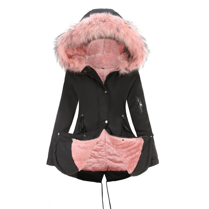 Georgia | Warm Velvet-Trimmed Parka