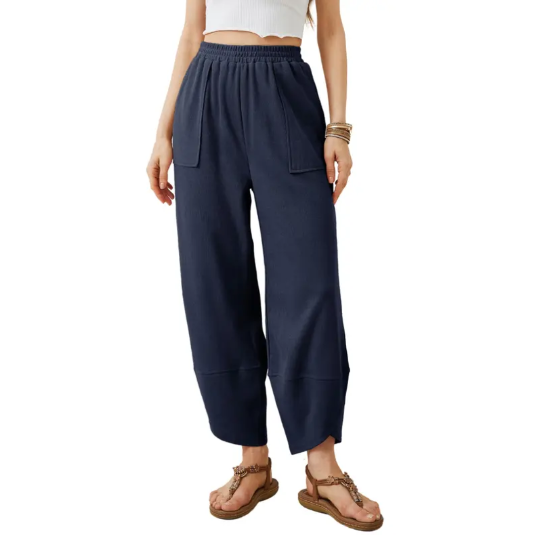Victoria | Relaxed Wide Leg Palazzo Pants