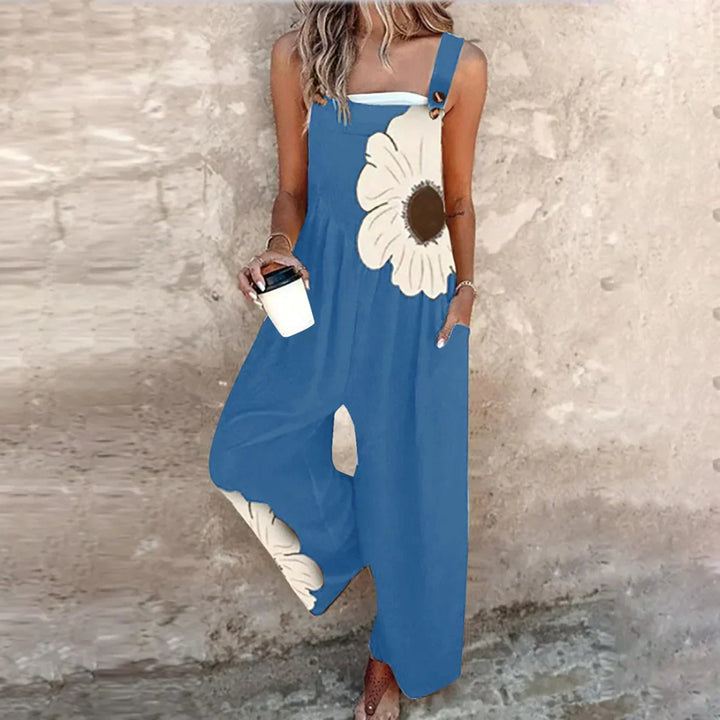 Comfortabele gedrukte overall