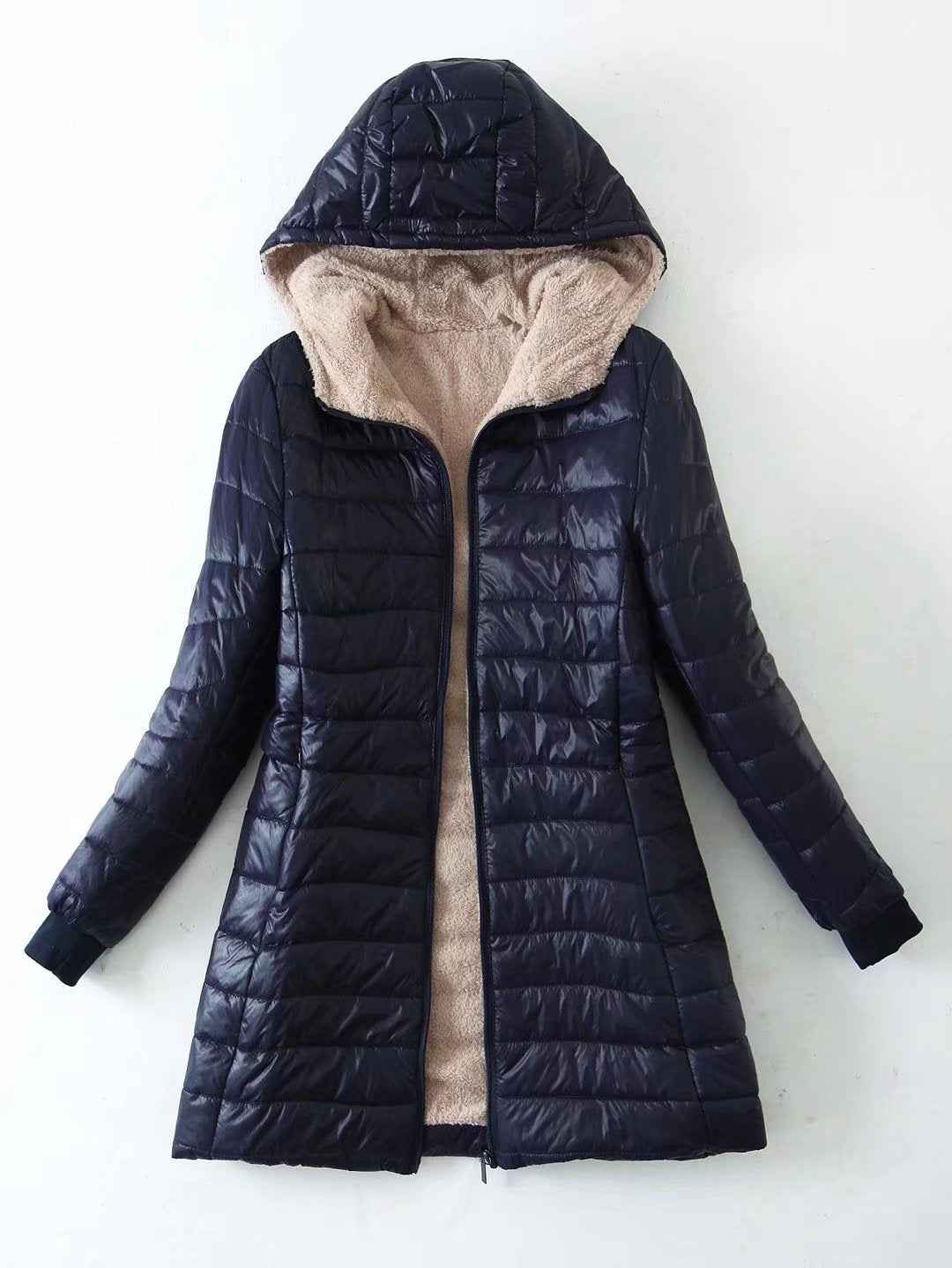 Olivia | Cosy Fleece-Lined Puffer Jacket