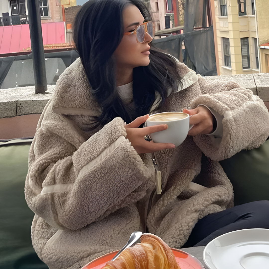 Lucy | Soft Teddy Jacket
